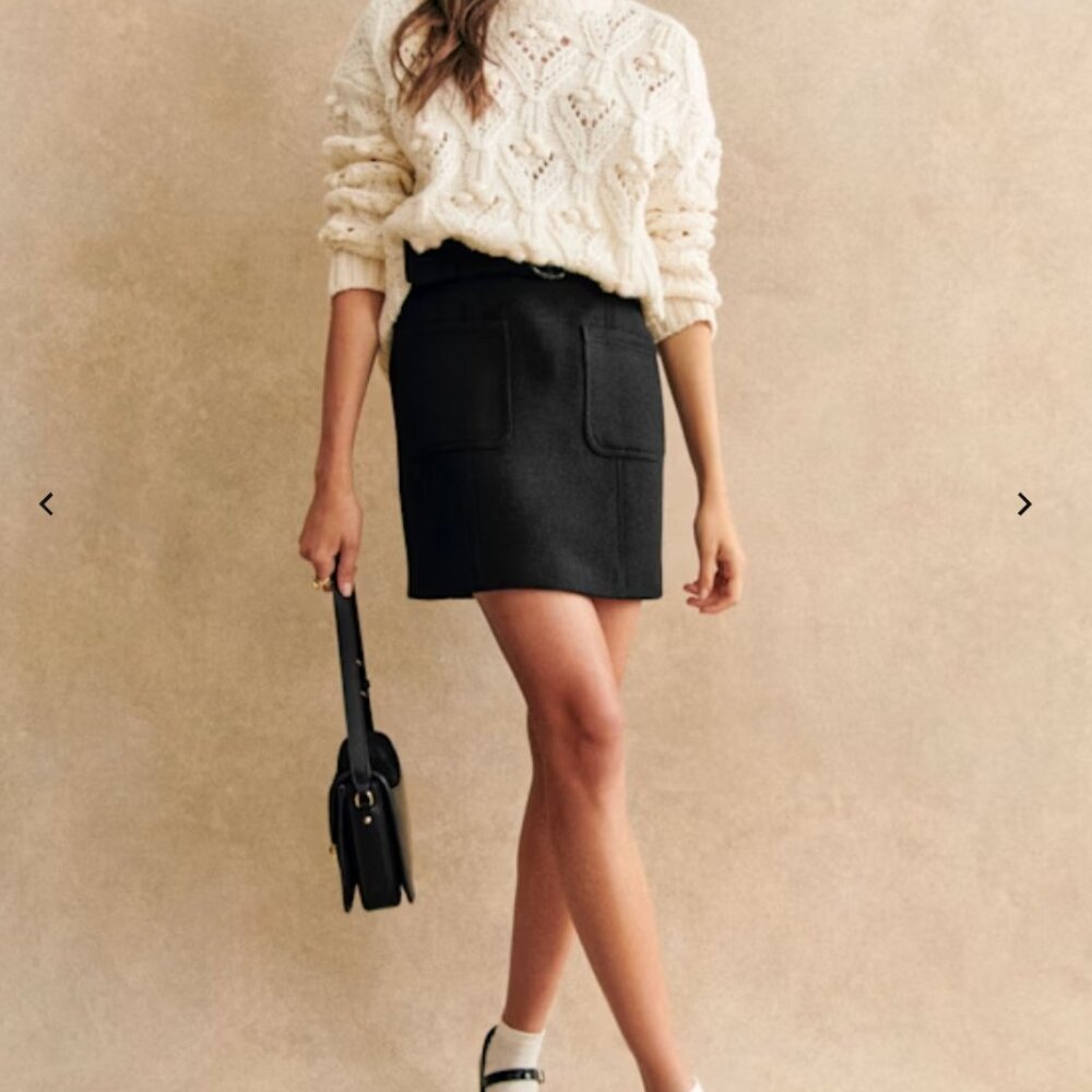 Sezane Gillie Skirt black